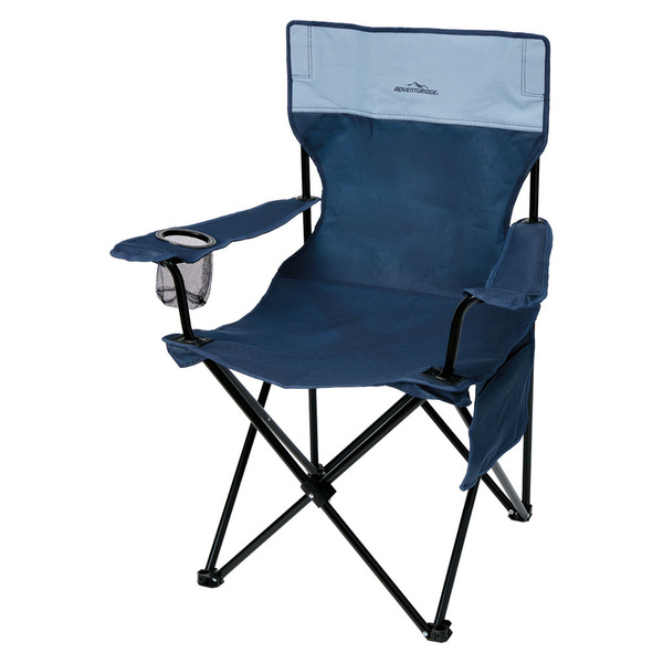 Adventuridge Foldable Camping Chair - Blue Same-Day Delivery or