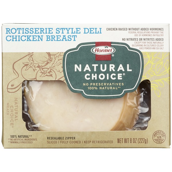 Hormel Natural Choice Rotisserie Style Deli Chicken Breast (8 oz) from