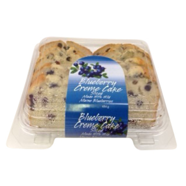 Olson's Baking Company Blueberry Creme Cake