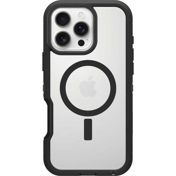 Otter Box Defender Series Pro XT Hard Shell MagSafe Case Cover for Apple iPhone 16 Pro Max - Black