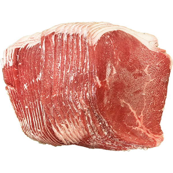 Beef Eye Round Sliced Steak