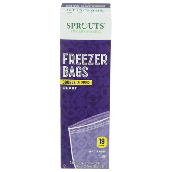 Sprouts Bags-Freezer-Double Zip- Same-Day Delivery or Pickup