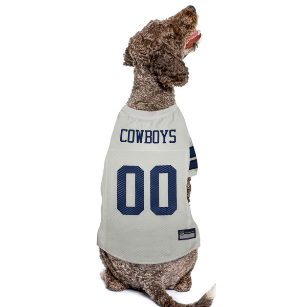 Pets First NFL Dallas Cowboys Road Dog Jersey, Large
