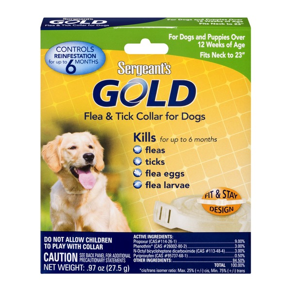 sergeants bansect flea and tick control for dogs