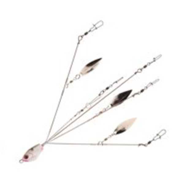 YUM YUMbrella Flash Mob Jr. Willow Blade Baitfish Rig