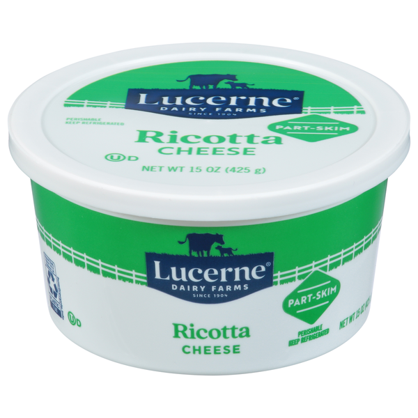 Lucerne Ricotta Cheese, Part Skim