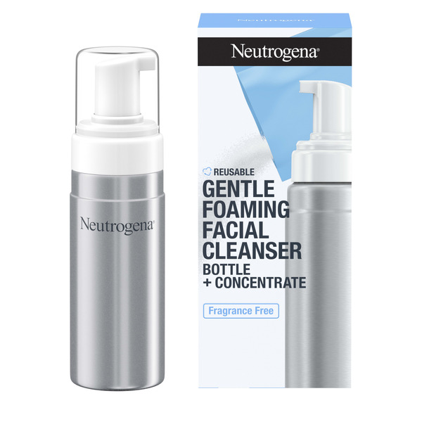 ユニシティ　NEIGENE Foaming Cleanser 4本セット Neutrogena Reusable Foaming Cleanser Starter Kit, Bottle & Refill