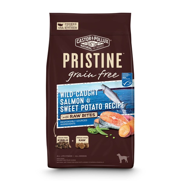pristine salmon dog food