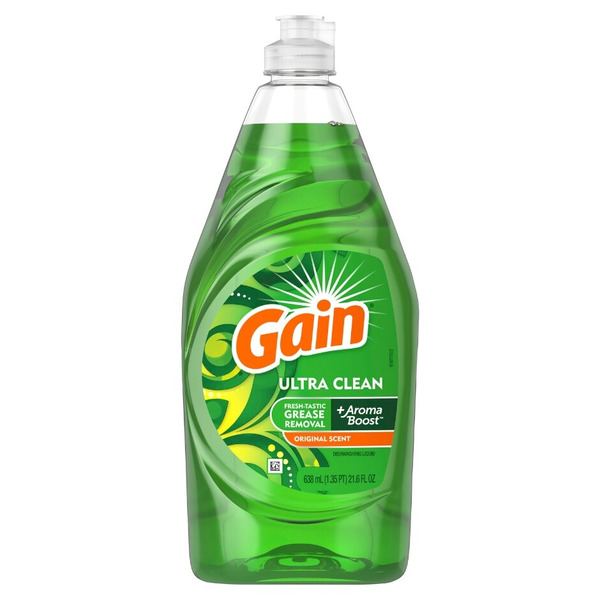 Gain Dishwashing Liquid Dish Soap