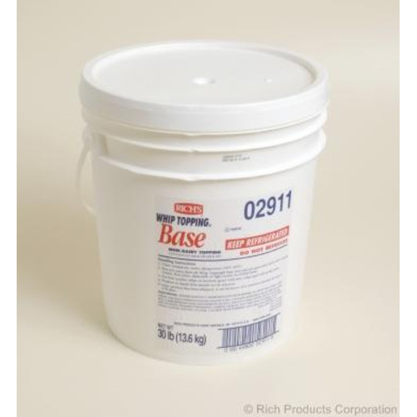 Frozen Rich's - Non Dairy Whip Topping Base - 30lb Tub
