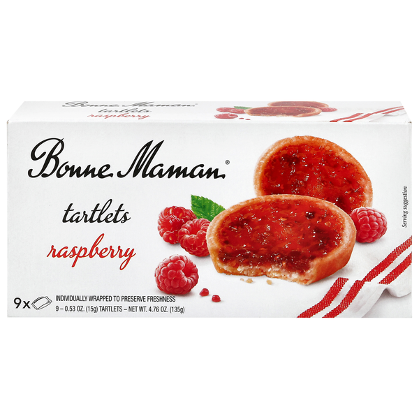 Bonne Maman Raspberry Tartlets