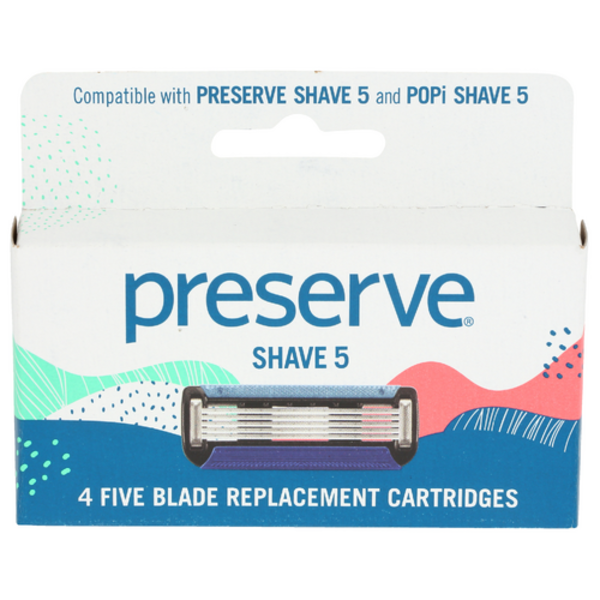 Preserve Shave 5 Cartridges Same-Day Delivery or Pickup | Sprouts