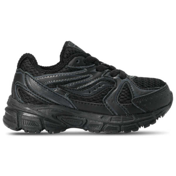Saucony Boys' Infant Ride Millenium Running Shoe, Size 7 - Black/Black