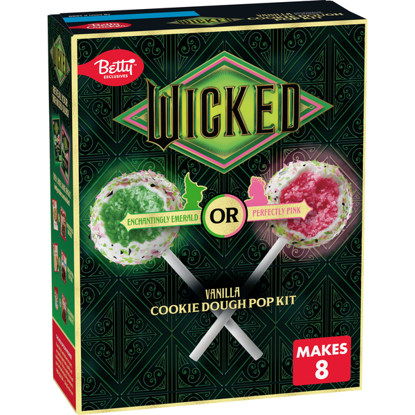 Betty Crocker Wicked For Good Color Changing Cookie Dough Pop Kit