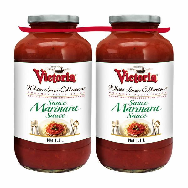 Victoria White Linen Marinara Sauce