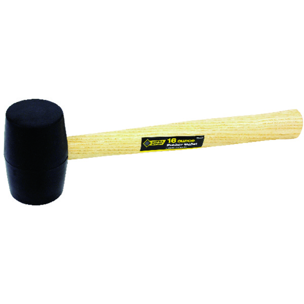 General Tech International Steel Grip Rubber Mallet