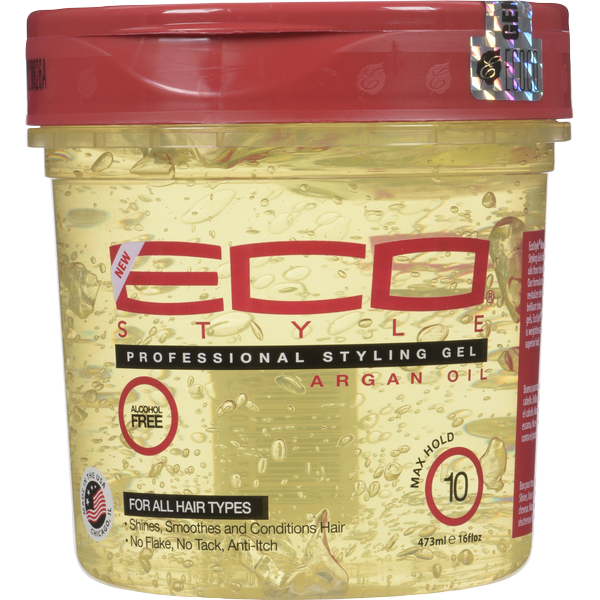 Eco Professional Styling Gel Argan Oil for All Hair Types Same-Day