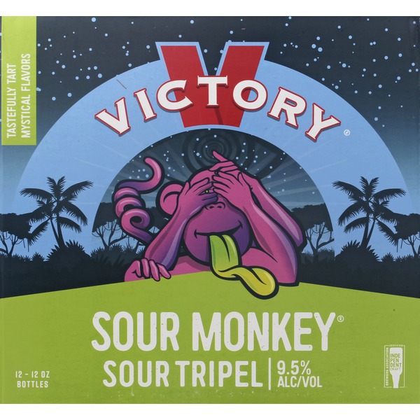 Victory Beer, Sour Monkey, Sour Tripel (12 fl oz) Instacart