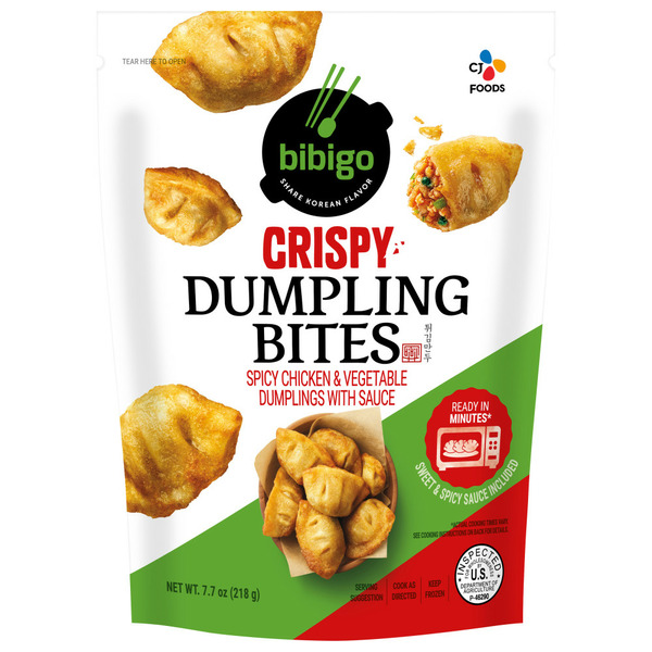 Kroger Bibigo Crispy Dumpling Bites Spicy Chicken SameDay Delivery or