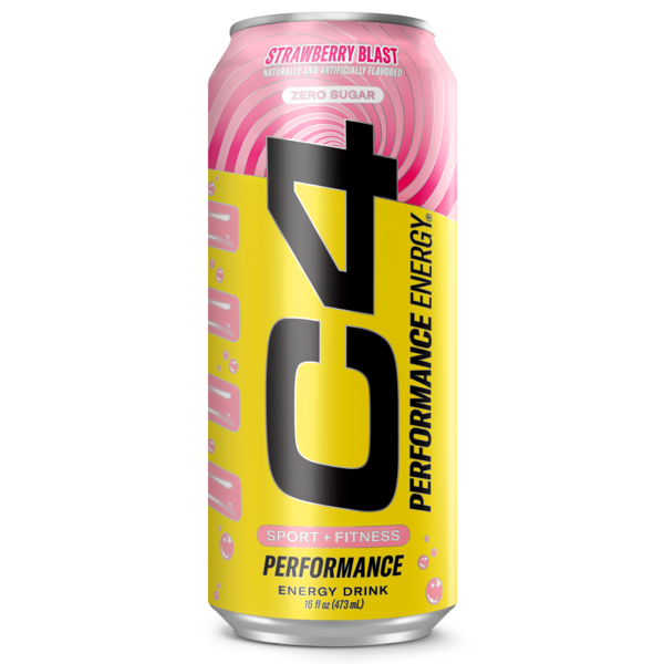C4 Energy X Starburst, Strawberry, Single Can Energy Drink