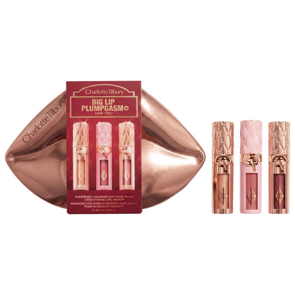Charlotte Tilbury Beauty Mini Big Lip Plumpgasm Plumping Lip Gloss Gift Set