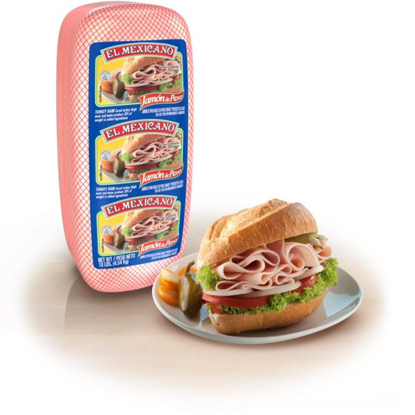 El Mexicano Jamon de Pavo Turkey Ham