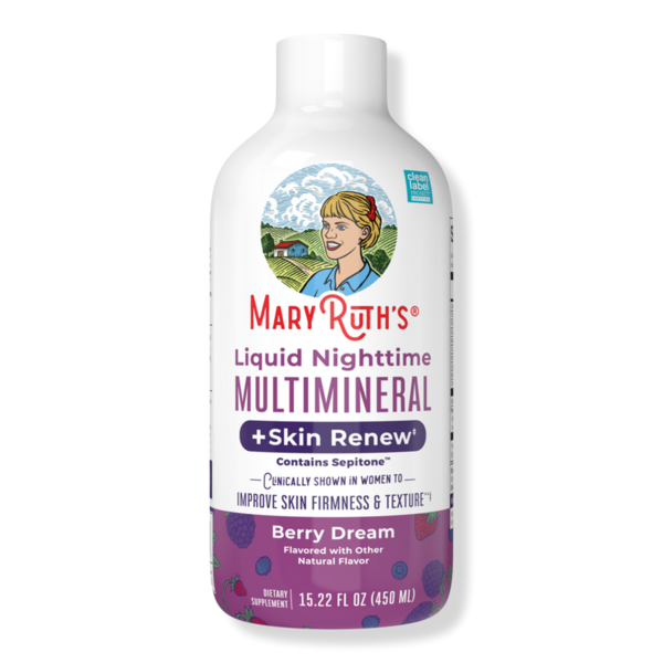 MaryRuth's Liquid Nighttime Multimineral + Skin Renew