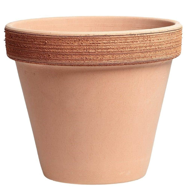 Unbranded 6 In. Scratch Rim Clay Pot
