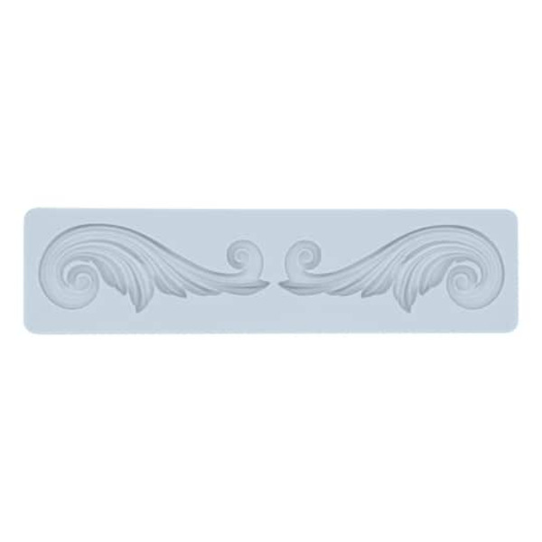 Makery Baroque Border Silicone Fondant Mold