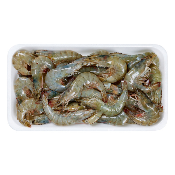 Kirkland Signature Farmed Whole Head On White Shrimp, 9/14 count