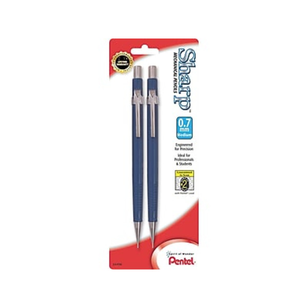 Pentel Automatic Pencils, 0.7 mm Medium