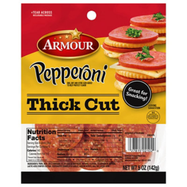 Armour Pepperoni, Thick Cut