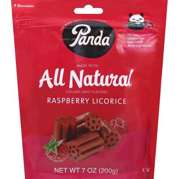 Panda Licorice, Raspberry (7 oz) from Rainbow Grocery Instacart