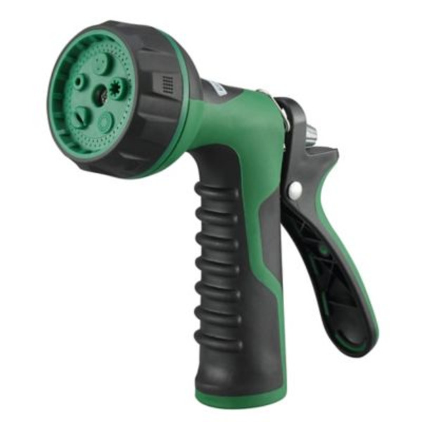 Ground Work 5-Pattern Rear Trigger Metal Hose Nozzle