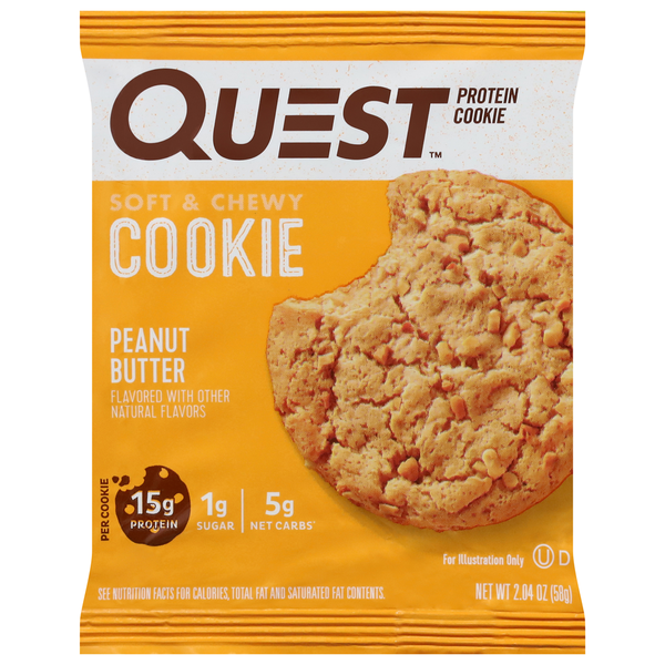 Quest Protein Cookie, Peanut Butter, Soft & Chewy Same-Day