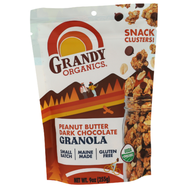 Grandy Organics Organic Peanut Butter Dark Chocolate Granola