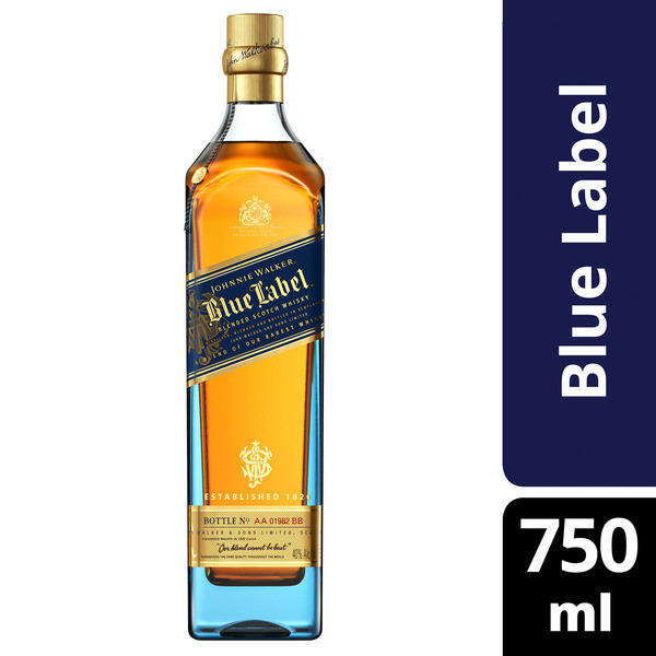 Johnnie Walker Blue Label Blended Scotch Whisky Same-Day Delivery