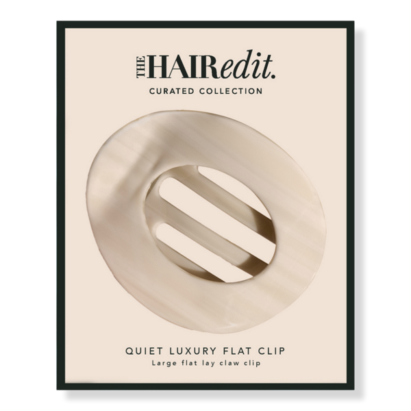 The Hair Edit Quiet Luxury Flat Lay Claw Clip
