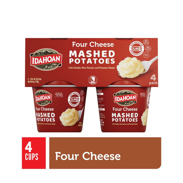 Idahoan® Four Cheese Mashed Potatoes Cups