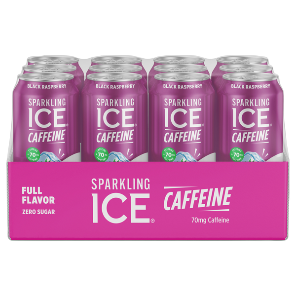 Sparkling Ice® Black Raspberry Plus Caffeine Sparkling Water Same