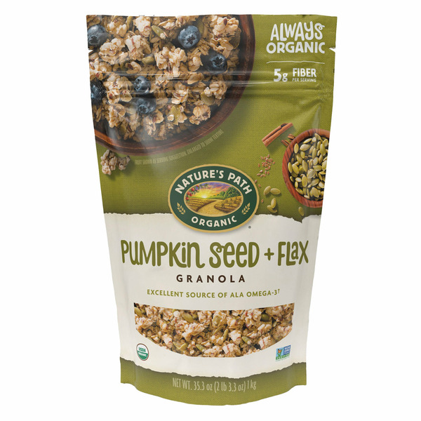 Nature's Path Organic Pumpkin Seed + Flax Granola, 35.3 oz