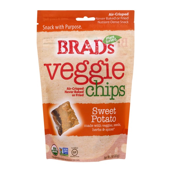 Brad's Raw Veggie Chips Sweet Potato (3 oz) Instacart
