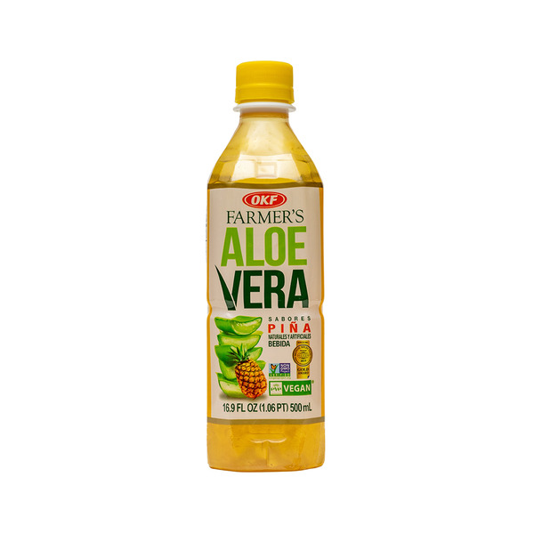 OKF Pineapple Flavored Aloe Vera Drink Same-Day Delivery | Supremo Foods
