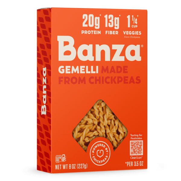 隈笹精　22g×1 ＋2g×10＋5 Banza Gemelli Pasta, Gluten Free, High Protein, Lower Carb Same