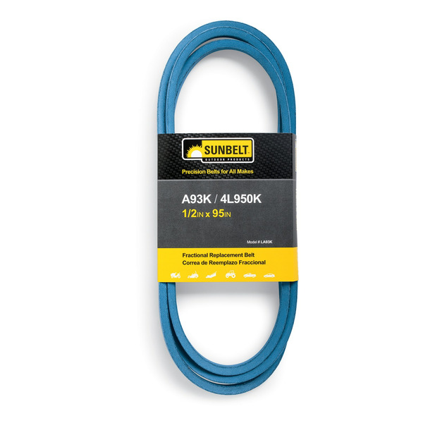 Sunbelt 1/2-in x 95-in Deck/Drive Belt, for Multiple Replaces OEM Part Number A93K, 4L950K
