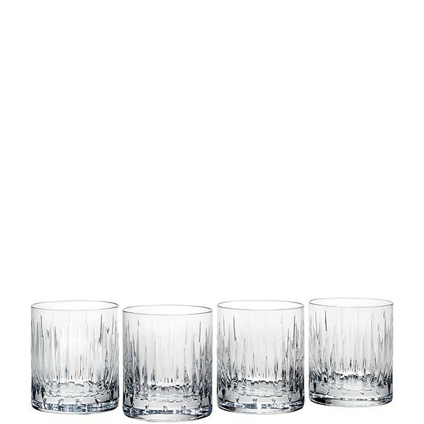 Reed & Barton Reed  Barton Soho Crystal 4-Piece Double Old Fashioned Glass Set