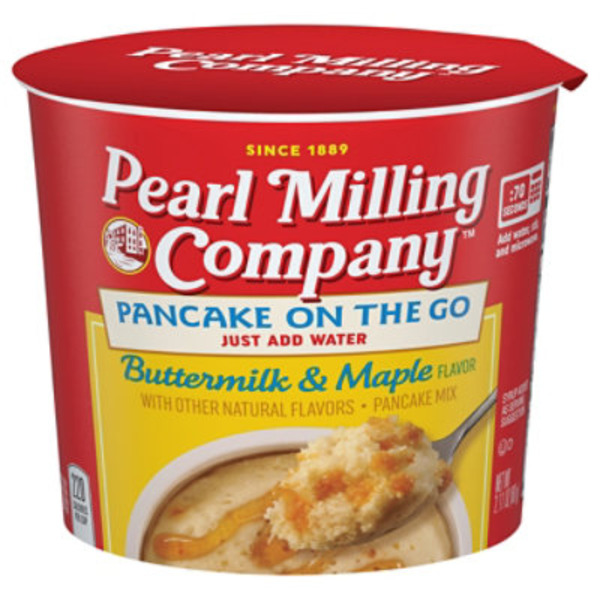 Pearl Milling Company Maple Pancake Cup
