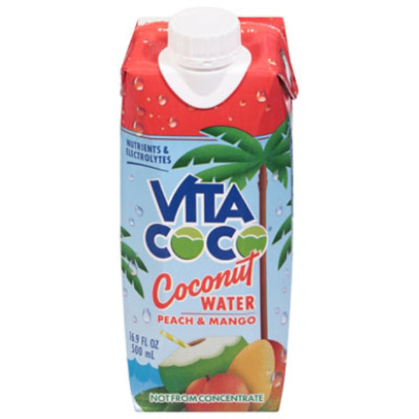 Vita Coco Coconut Water, Peach Mango