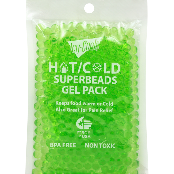 Icy Cools Superbeads Gel Pack, Hot/Cold Same-Day Delivery or