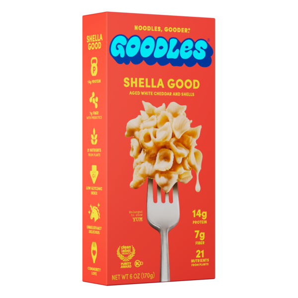 Goodles Shella Good, Aged White Cheddar and Shells